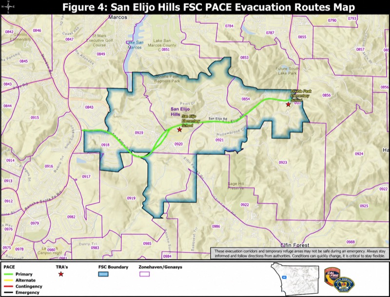 Evacuation Map